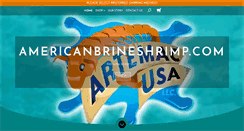 Desktop Screenshot of americanbrineshrimp.com